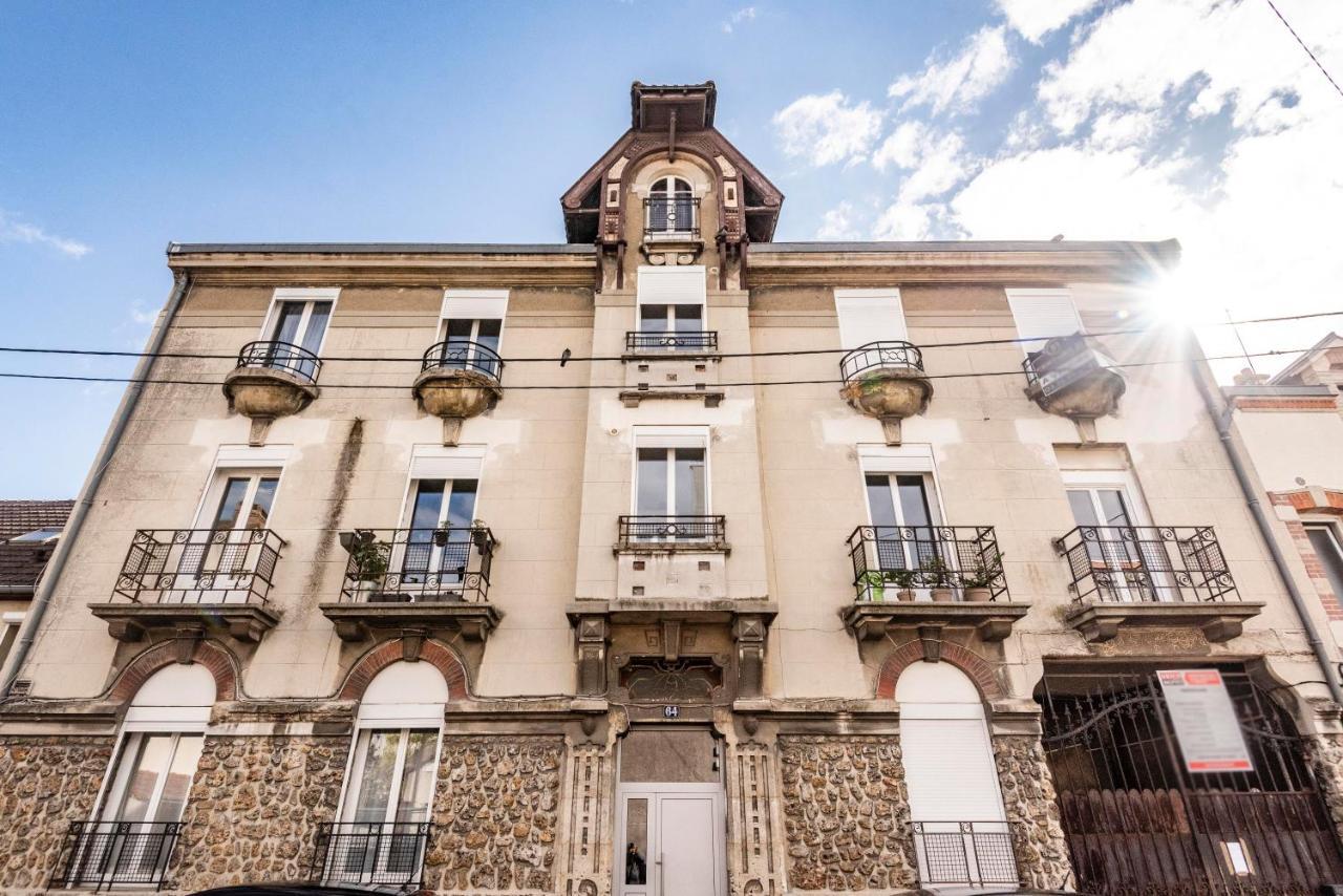 Appartement Cosy A 10 Min A Pieds De La Gare Реймс Экстерьер фото